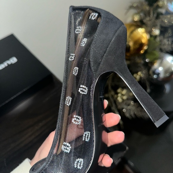 Alexander Wang DELPHINE 105 PUMP IN MESH/CRYSTAL - Picture 11 of 11